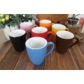 New arrival 2016 colorful glaze 300ml ceramic mug